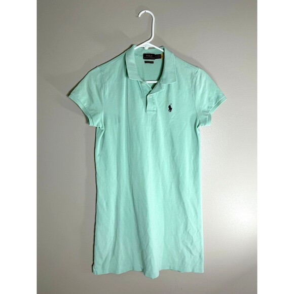 Polo Ralph Lauren The Mesh Mini Shirt Dress Size Small - Picture 1 of 6